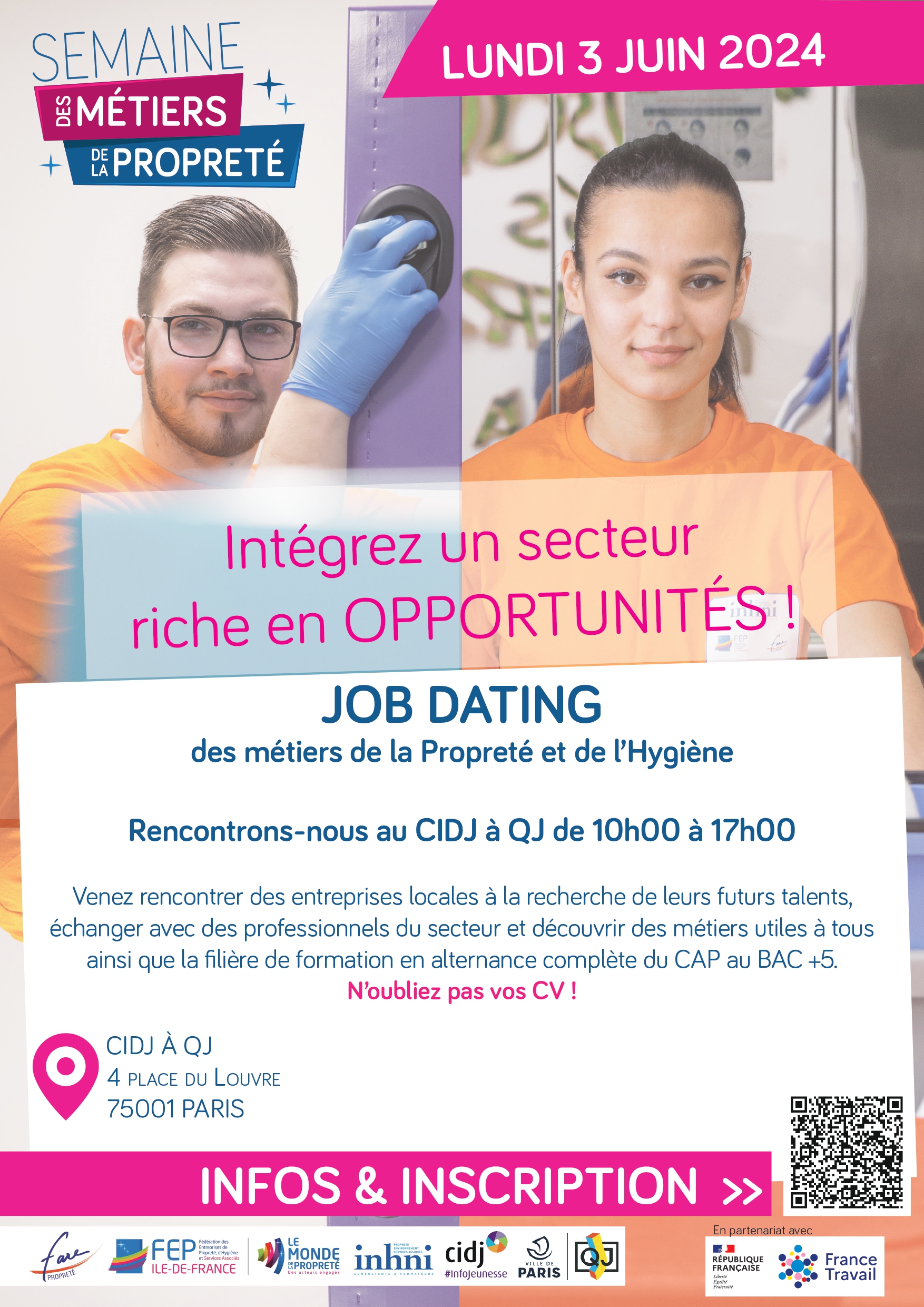 Job Dating Fare Propreté