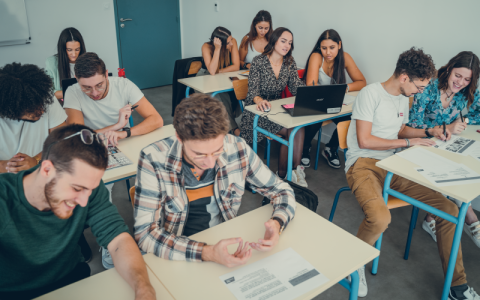 L'école ESTH en cours