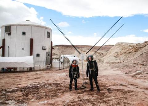 Exploration spatiale : des étudiants expérimentent la vie comme sur Mars