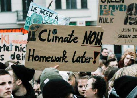 Climat : lycéens et étudiants se mobilisent